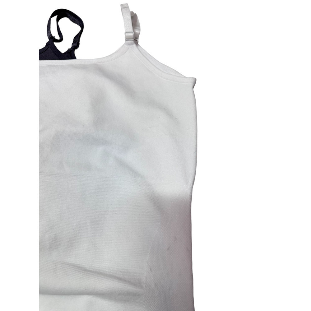 Lot of 3 Waist Trimming Tank Tops Gray White Black Size 3XL - Picture 5 of 6